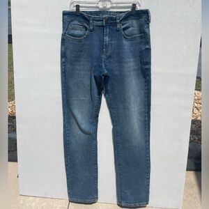 David Bitton 1972 Evan X Slim Straight Stretch Men's Blue Jeans - SZ 34/32. I.
